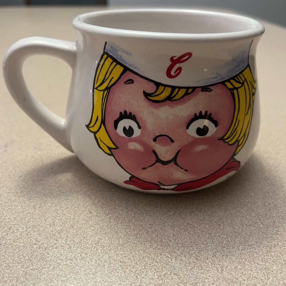 Campbell Soup Rare VTG 1998 Kid Collectible Mug Cup Bowl Houston Harvest Gift
